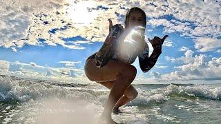 what it’s like to sunrise surf at Cocoa Beach  surf vlog #3