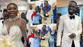 AKwaboahs Pastor Finally Show the Rumored Son & Address Baby Mama Issues at Wedding Ceremony 