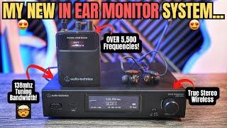 MY NEW FAVORITE Wireless In Ear Monitor System Audio Technica ATW3255
