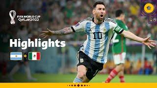 Messi magic sets up win  Argentina v Mexico  FIFA World Cup Qatar 2022