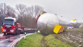 Heavy Haulage of Giant Tank Gone Wrong