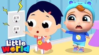 Beware of the Dangers At Daycare  Little World - Kids Songs & Nursery Rhymes