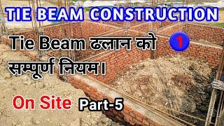 Tie Beam Construction-1  Plinth Beam Construction  All Rules