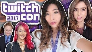 TWITCHCON 2017 VLOG I SAW JENNA MARBLES AND CONAN OBRIEN