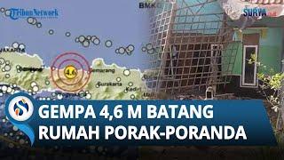 BREAKING NEWS - Gempa 46 Magnitudo Guncang Batang Warga Berhamburan & Rumah Porak-poranda