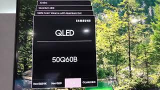 Samsung TV Q60B 2022 تلفزيون سامسونج 2022 ألوان ممتازة 