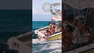Man Falls OVERBOARD and Boat Keeps Going  Wavy Boats  Haulover Inlet