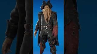 Pirates Of Caribean Leaked Skins #shorts #fortnite #jack #piratesofthecaribbean