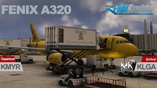 MSFS  ActiveSky FS First Look   MK Studios KLGA