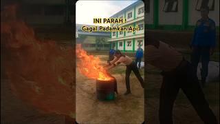 PARAH  Gagal Padamkan Api #damkar #pramukahits #pramuka #parah