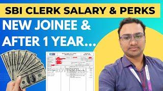 SBI Clerk Salary For New Joinee  Salary increment After 1 year... #sbiclerk #sbiclerksalary