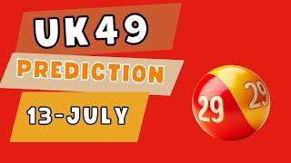 Win UK49 Today 13-JULY