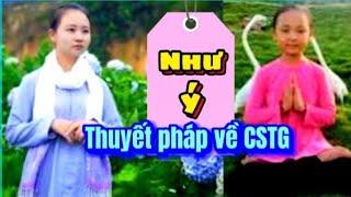 Bé Như Ý thuyết pháp Cư sĩ tại gia có thành Phật hay không?