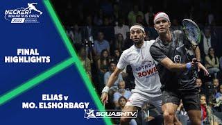 Elias v Mo. ElShorbagy - Necker Mauritius Open 2022 - Mens Final Highlights