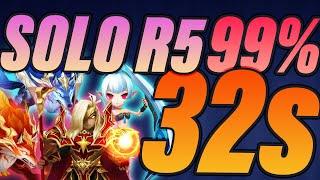 Fast Solo R5 Team + Variations -- Summoners War