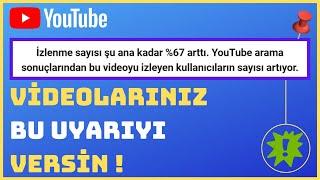 YOUTUBE BAŞLIKAÇIKLAMAETİKET  YOUTUBE ANAHTAR KELİME NASIL YAZILIR ?  Youtube İzlenme Arttırma