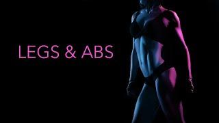 ABS and LEGS WORKOUT With Resistance Bands