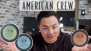 American Crew Pomade Fiber or Forming Cream?  Mens Hair Product Review