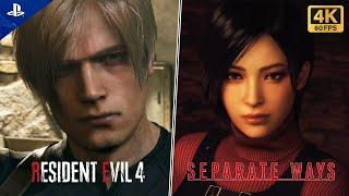 Resident Evil 4 Remake & Separate Ways - FULL GAME WALKTHROUGH - PS5 GAMEPLAY - No Commentary