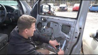 How to Remove & Replace Nissan Navara Window Regulator suit D40 2005-2015