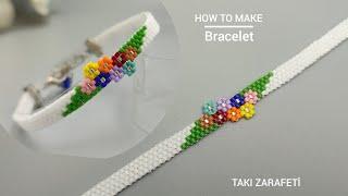 İnce ve Zarif Bileklik Yapımı Miyuki Bileklik Fine and Elegant Bracelet Making Miyuki Bracelet