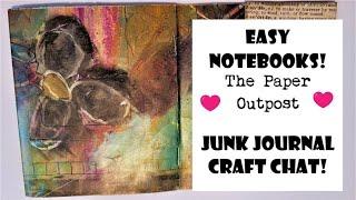 Junk Journal Craft Chat Easy Notebooks for a Junk Journal The Paper Outpost 