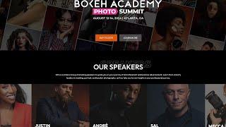Im Teaching at The Bokeh Academy Photo Summit in Atlanta