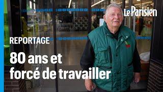 «À 80 ans j’ai repris le travail»  Jacques employé de supermarché faute de retraite suffisante