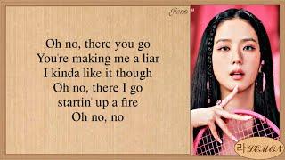 BLACKPINK Jisoo Liar Lyrics Original  Camila Cabello