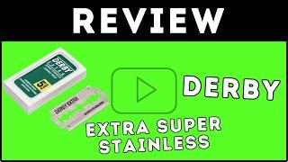 Derby Extra Double Edge Razor Blades Review