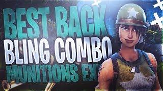 Best Back Bling Combo With Munitions Expert In Fortnite Battle Royale