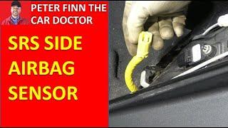 How to replace SRS Side Airbag sensor Toyota Corolla. Years 2000 to 2022