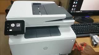 Introduction How to setup installing HP Color LaserJet Pro MFP M281fdn printer