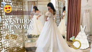 PROBÁNDOME VESTIDOS DE NOVIA   Unsiethe