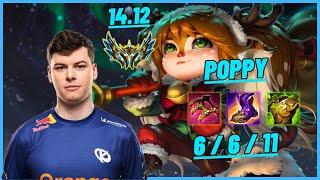 KC TARGAMAS POPPY VS CAMILLE SUP - EUW CHALLENGER - PATCH 14.12