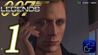 007 Legends Walkthrough - Gameplay Part 1 - Goldfinger Auric Enterprises - Agent