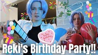 Langa Celebrates Rekis Birthday  Sk8 the Infinity Cosplay Skit