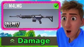 M4LMG does MORE DAMAGE NOW  COD MOBILE