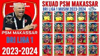 Daftar Pemain PSM Makassar di Liga 1 2023-2024 Adilson Silva Brasil Gantikan Peran Ramdhan Sanata