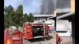 Kilang terbakar di Nibong Tebal