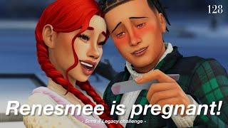 Renesmees pregnancy + Evergreen Harbors dark secret  Sims 4 Legacy challenge EP128  solitasims