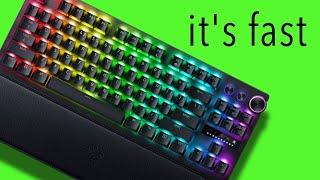 Razer Huntsman V3 Pro TKL Review THE FASTEST KEYBOARD ON YOUR DESK?