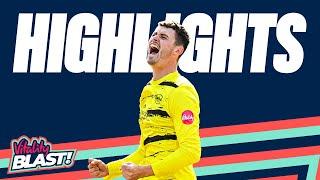 Superb Team Bowling Display  Gloucestershire v Sussex - Highlights  Vitality Blast 2024