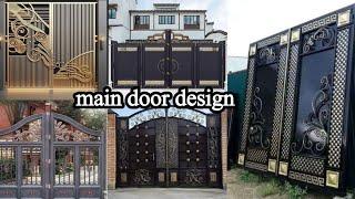 Modern metal fence gate design ideas  iron gate design ideas  front gate design  main gate design