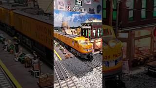 MTH Union Pacific Gas Turbine SMOKE SHOW  #unionpacific #mthtrains #lioneltrains #shorts