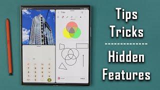 Samsung Galaxy Z Fold 6 - TIPS TRICKS & HIDDEN FEATURES