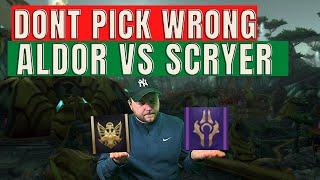Should you go Aldor or Scryer in WoW Classic TBC?