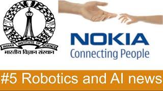 #5 Robotics news in Hindi  Nokia and IISc Collaborate