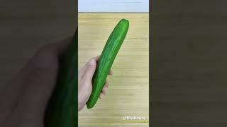 Cucumber Cutting  Food Decoration Ideas #SHORTS