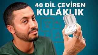 40 TANE DİL ÇEVİREN BLUETOOTH KULAKLIK 